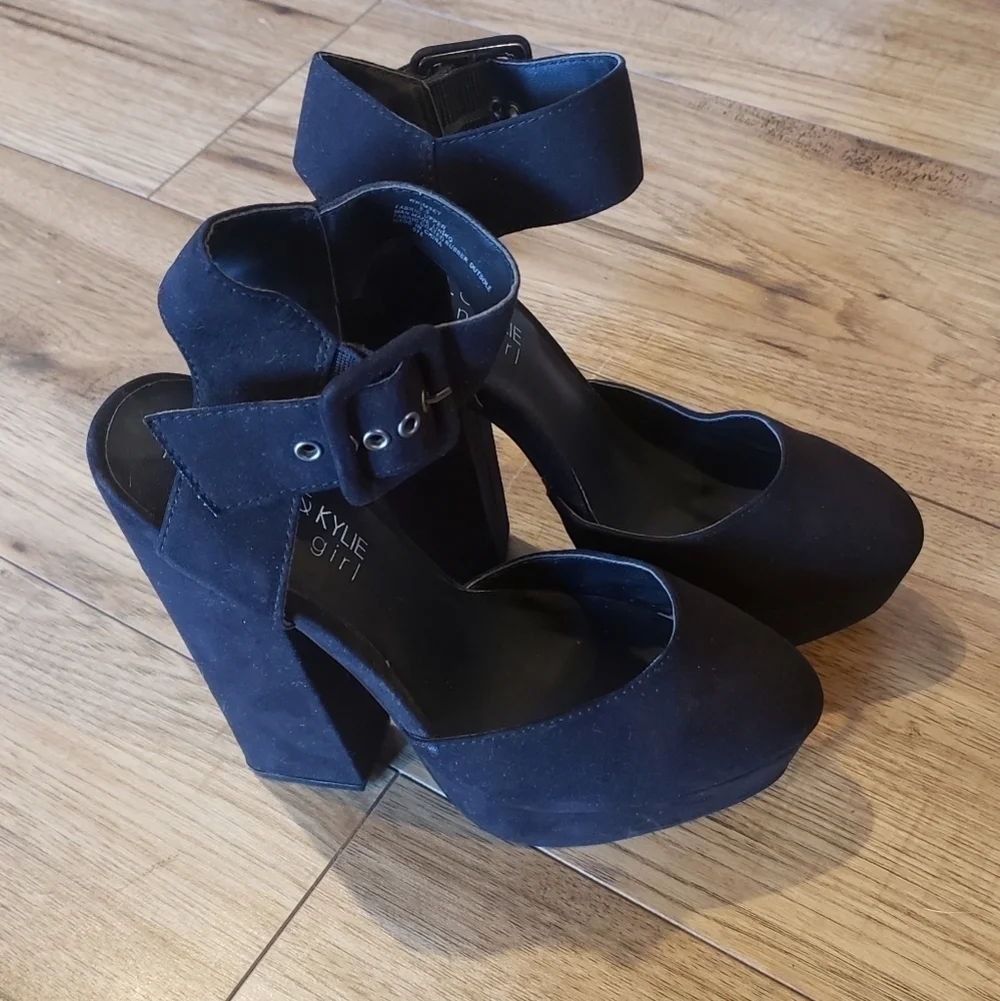 Kendall & Kylie Madden Girl Whimsey Platform Heels Womens 6.5